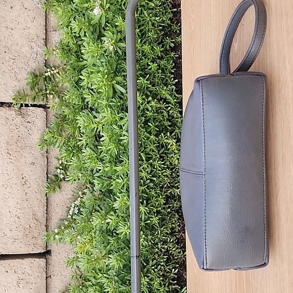 Vintage Coletta Mini Gray Genuine Leather Shoulder Bag - Picture 5 of 13